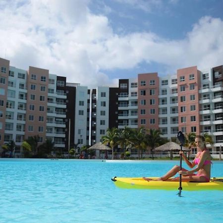 Departamento Con Laguna Artificial Cancun Ngoại thất bức ảnh