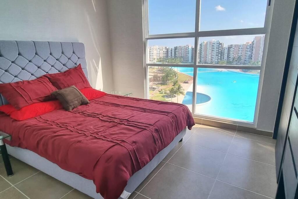 Departamento Con Laguna Artificial Cancun Ngoại thất bức ảnh