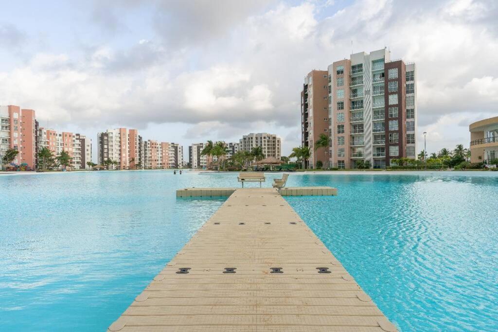 Departamento Con Laguna Artificial Cancun Ngoại thất bức ảnh
